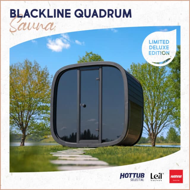 Nieuw Leil Blackline Quadrum Sauna