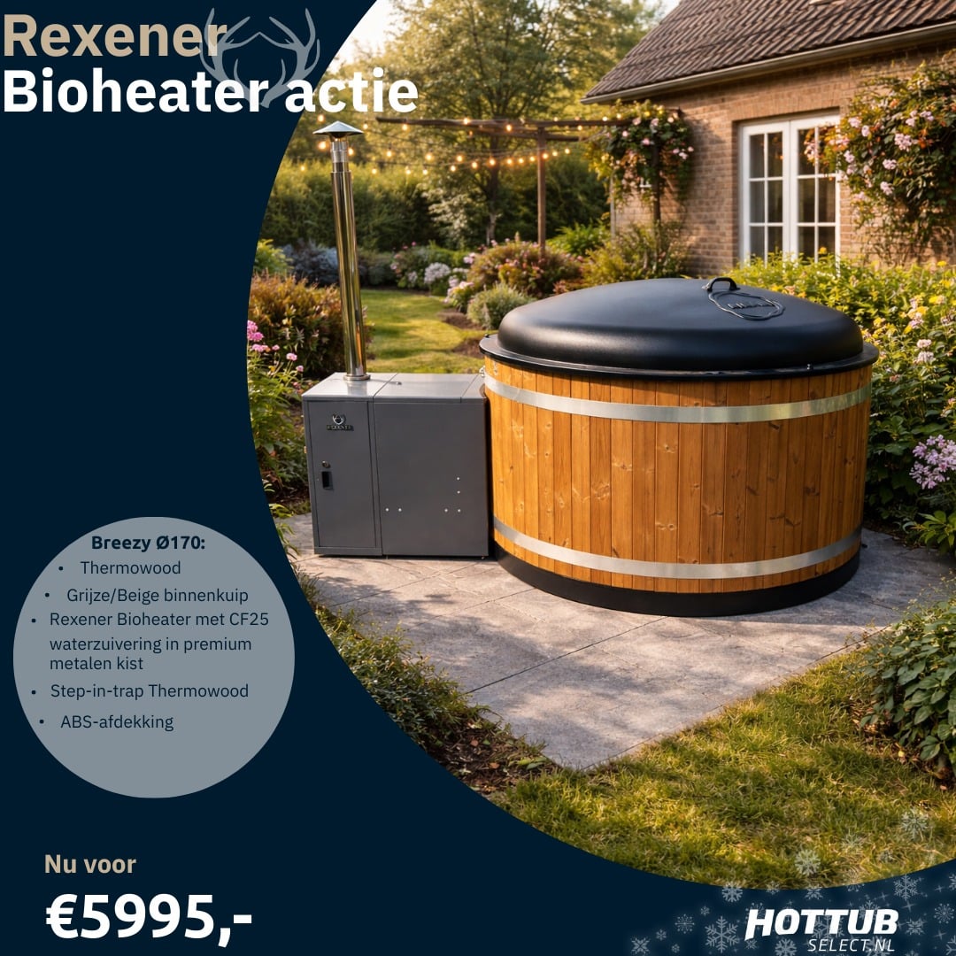 Zomer Actie! Kirami Hottub Rexener Bioheater - HOTTUBSelect