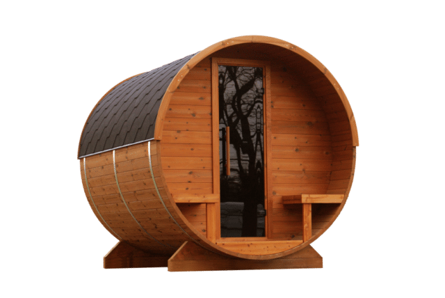 Buitensauna Barrel Lerra